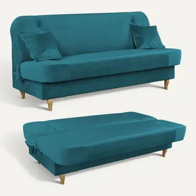 Canapé Convertible - Family - Royal - Bleu - Convertible - Royal 137