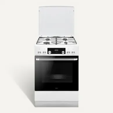 Cuisinière 4 foyers Gaz Four électrique multifonction Catalyse - Acm7005rb