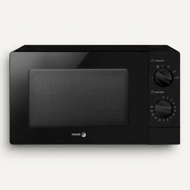 Four micro-ondes monofonction FAGOR FMO207N 20L - 700W - Noir Four micro-ondes monofonction FAGOR FMO207N 20L - 700W - Noir vue de face
