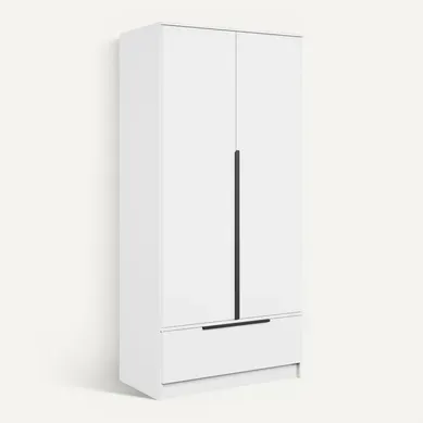 Armoire Split 2d, Blanc Mat Armoire Split 2d, Blanc Mat