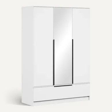 Armoire Split 3d, Blanc Mat Armoire Split 3d, Blanc Mat
