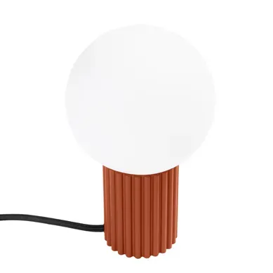 Lampe à Poser Halo Rouge Ochra Lampe à Poser Halo Rouge Ochra