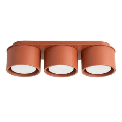 Plafonnier Modo 3 Ocre Rouge Gx53