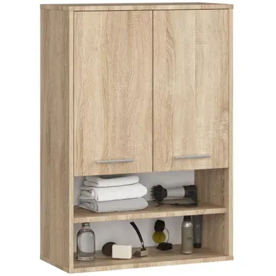 Armoire Salle De Bains Suspendue Fin Chêne Sonoma 64 Cm 2 Portes Façade Chêne Sonoma 64x30x94 Cm Armoire Salle De Bains Suspendue Fin Chêne Sonoma 64 Cm 2 Portes Façade Chêne Sonoma 64x30x94 Cm