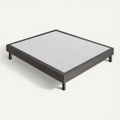 Sommier 140x190 Tapissier Déco Resistant Jusqu'à 120 Kg Par Personne