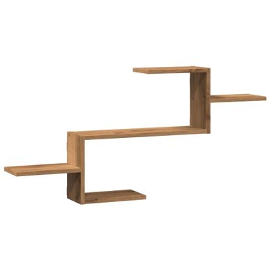 Étagère Murale - Étagère Flottante Chêne Artisanal 104x15x49 Cm Bois D'ingénierie Em158 Étagère Murale - Étagère Flottante Chêne Artisanal 104x15x49 Cm Bois D'ingénierie Em158