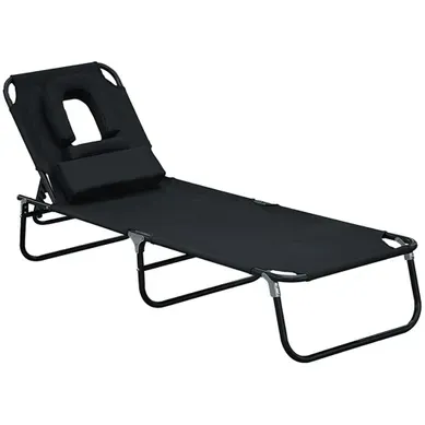 Transat De Jardin Chaise Longue Pliante Bain De Soleil Pour Lecture Noir Transat De Jardin Chaise Longue Pliante Bain De Soleil Pour Lecture Noir