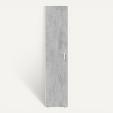 Armoire Meuble De Rangement En Panneau De Particules Mélaminé - H. 182 X L. 41 Cm X P. 37 Cm Armoire Meuble De Rangement En Panneau De Particules Mélaminé - H. 182 X L. 41 Cm X P. 37 Cm