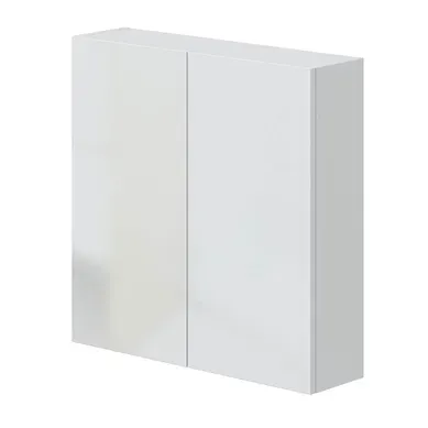 Armoire haute de Salle De Bain 60 Cm Avec 2 Portes Coloris Blanc Armoire haute de Salle De Bain 60 Cm Avec 2 Portes Coloris Blanc