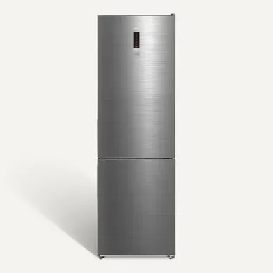 Combiné MIDEA MDRB424FGD46OE 310L Inox vue de face