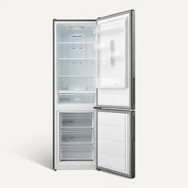 Combiné MIDEA MDRB424FGD46OE 310L Inox Combiné MIDEA MDRB424FGD46OE 310L Inox vue 3/4