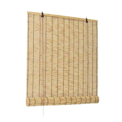 Store Rideau En Bambou Avec Enroulement Manuel, Protection Vie Privée Et Brise-vue Store Rideau En Bambou Avec Enroulement Manuel, Protection Vie Privée Et Brise-vue