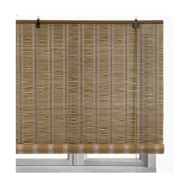 Store Rideau En Bambou Avec Enroulement Manuel,coloris Naturel-l 90 X P 2,50 X H 180 Cm Store Rideau En Bambou Avec Enroulement Manuel,coloris Naturel-l 90 X P 2,50 X H 180 Cm