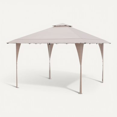Tonnelle De Jardin Toit Aéré 3,95x3,95m Tente Réception Instantané Avec 8 Trous De Drainage Kaki Tonnelle De Jardin Toit Aéré 3,95x3,95m Tente Réception Instantané Avec 8 Trous De Drainage Kaki