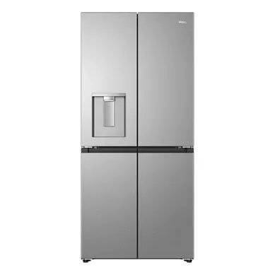 Réfrigérateur multi-portes HAIER HCR58S18DWMM 523L Inox vue 3/4