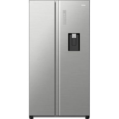 Réfrigérateur américain HAIER HSW59F18DWMM 613L Inox Réfrigérateur américain HAIER HSW59F18DWMM 613L Inox vue 3/4