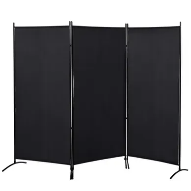 Paravent Extérieur, Store Latéral Brise-vue 253x50x182cm Noir Paravent Extérieur, Store Latéral Brise-vue 253x50x182cm Noir