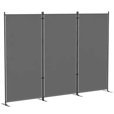 Paravent Extérieur, Brise-vue 260x34x180cm Gris Foncé Paravent Extérieur, Brise-vue 260x34x180cm Gris Foncé