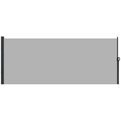 Paravent Rétractable Extérieur, Store Latéral Brise-vue 400lx180h Cm Gris Clair Paravent Rétractable Extérieur, Store Latéral Brise-vue 400lx180h Cm Gris Clair