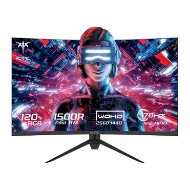 Moniteur De Jeu H27s17 27 Pouces 2560 X 1440 Qhd 180 Hz Hva Incurvé 1500r Moniteur De Jeu H27s17 27 Pouces 2560 X 1440 Qhd 180 Hz Hva Incurvé 1500r