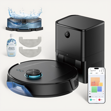 Aspirateur Robot Laveur TL20 pro 12 kPa/200min- Station auto-vidage 4L Aspirateur Robot Laveur TL20 pro 12 kPa/200min- Station auto-vidage 4L