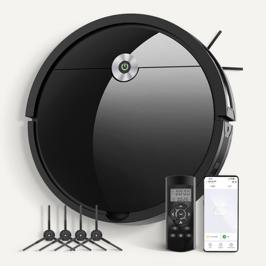 Cleanova W6-3000pa Aspirateur Robot-140min Autonomie-connecté Alexa/app/ifttt-ultra Mince Silencieux Cleanova W6-3000pa Aspirateur Robot-140min Autonomie-connecté Alexa/app/ifttt-ultra Mince Silencieux
