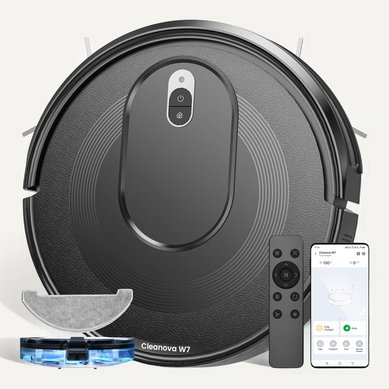Cleanova W7-4000pa Aspirateur Robot Laveur-120min Autonomie-alexa/app/ifttt-ultra Silencieux 55db Cleanova W7-4000pa Aspirateur Robot Laveur-120min Autonomie-alexa/app/ifttt-ultra Silencieux 55db