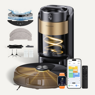 Qo20 Plus Robot Aspirateur Laveur 18,000pa Avec Station Sans Sac Vidage Automatique, 200min, 4l Qo20 Plus Robot Aspirateur Laveur 18,000pa Avec Station Sans Sac Vidage Automatique, 200min, 4l