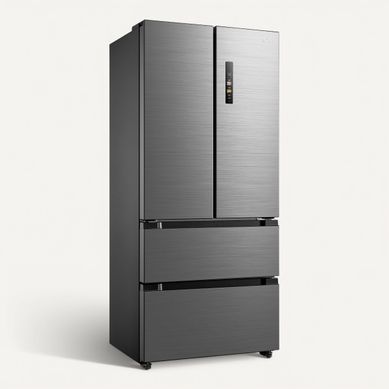 Réfrigérateur multi-portes MIDEA MDRF692FIE46 516L Inox Réfrigérateur multi-portes MIDEA MDRF692FIE46 516L Inox vue 3/4