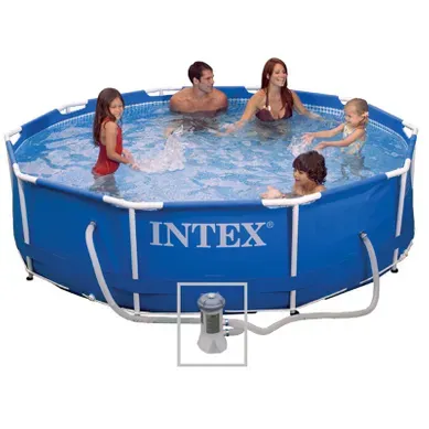 Piscine Tubulaire Metal Frame Ronde 3,05 X 0,76 M Intex Piscine Tubulaire Metal Frame Ronde 3,05 X 0,76 M Intex