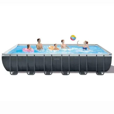 Kit Piscine tubulaire Ultra XTR Rectangulaire 7,32 x 3,66 x 1,32m - Gris Kit Piscine tubulaire Ultra XTR Rectangulaire 7,32 x 3,66 x 1,32m - Gris