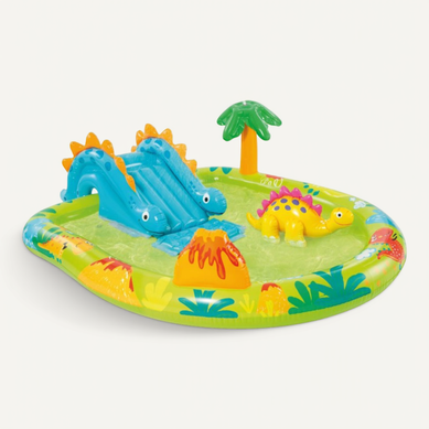 Aire De Jeux Gonflable Petit Dino Intex