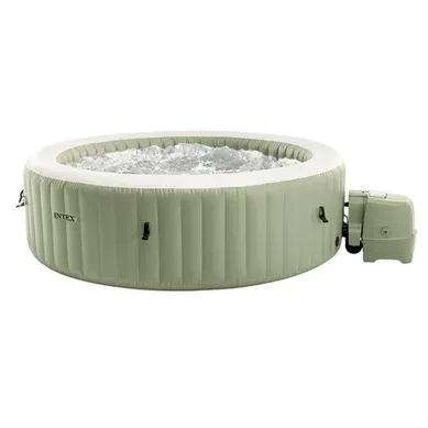 Purespa Olive — Spa Gonflable Rond 6 Personnes, 216 X 216 X 71 Cm, 120 Jets Purespa Olive — Spa Gonflable Rond 6 Personnes, 216 X 216 X 71 Cm, 120 Jets