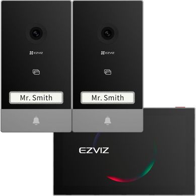 Ep7 Kit Interphone Vidéo 2 Entrées - Écran Tactile 8" • Caméra 4k Ep7 Kit Interphone Vidéo 2 Entrées - Écran Tactile 8" • Caméra 4k