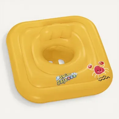 Bouée Gonflable Pour Bébés De 1 À 2 Ans Bestway Swin Safe 72x24 Cm Avec Siège Inclus Couleur Jaune Bouée Gonflable Pour Bébés De 1 À 2 Ans Bestway Swin Safe 72x24 Cm Avec Siège Inclus Couleur Jaune