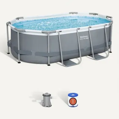 Piscine Tubulaire Ovale Steel Pro Max 305 X 200 X 84 Cm 5614a Piscine Tubulaire Ovale Steel Pro Max 305 X 200 X 84 Cm 5614a