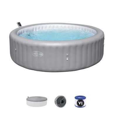 Spa Gonflable Rond Lay-z-spa Hawaii Bestway 6-8 Pers Airjet Wi-fi