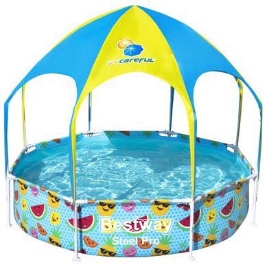 Piscine Avec Auvent 244 X 51 Cm 56432 Piscine Avec Auvent 244 X 51 Cm 56432