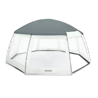 Dôme De Protection Pour Piscine Ronde - 600 Cm X 295 Cm - Kenyato De Bestway Dôme De Protection Pour Piscine Ronde - 600 Cm X 295 Cm - Kenyato De Bestway