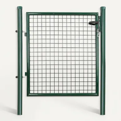 Portillon de Jardin, Portillon de Clôture Verrouillable, Porte 106 x 145 cm (L x H), Vert Portillon de Jardin, Portillon de Clôture Verrouillable, Porte 106 x 145 cm (L x H), Vert