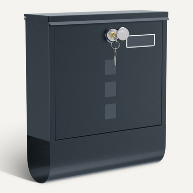 Boîte Aux Lettres Murale, Avec Serrure Avec Cache, Fenêtres De Visualisation, Facile à Installer