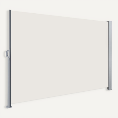 Paravent Retractable Avec Housse De Protection 140x300 cm Beige Paravent Retractable Avec Housse De Protection 140x300 cm Beige