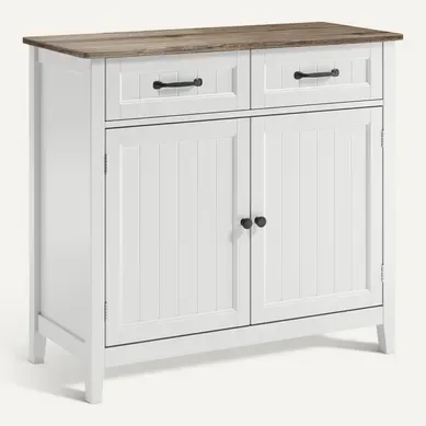 Buffet Cuisine Armoire De Cuisine Avec 2 Portes Et 2 Tiroirs Gris Buffet Cuisine Armoire De Cuisine Avec 2 Portes Et 2 Tiroirs Gris