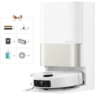 Robot Aspirateur Laveur  X50 Ultra - 220 Mn Autonomie - 20 000 Pa - Auto-nettoyage