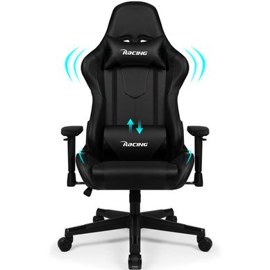 Chaise Gaming , Fauteuil Gamer, Inclinable 90°à 165°, Charge 150 Kg,Noir Chaise Gaming , Fauteuil Gamer, Inclinable 90°à 165°, Charge 150 Kg,Noir