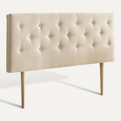 Tête De Lit 160x100 Cm, Capitonnée Tissu blanc, Epaisseur 8 Cm Tête De Lit 160x100 Cm, Capitonnée Tissu blanc, Epaisseur 8 Cm