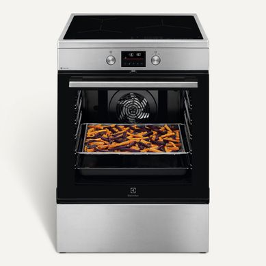 Cuisinière induction ELECTROLUX EKI64892DX Cuisinière induction ELECTROLUX EKI64892DX vue de face