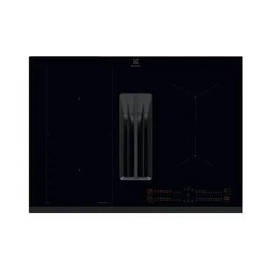 Table induction aspirante ELECTROLUX KCC73443 71 cm Table induction aspirante ELECTROLUX KCC73443 71 cm vue 3/4