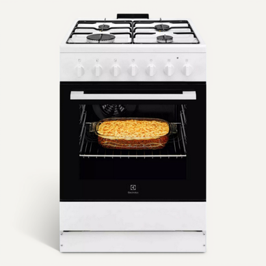 Cuisinière Dessus Gaz 4 foyers Four Electrique - Lkk620010w Cuisinière Dessus Gaz 4 foyers Four Electrique - Lkk620010w