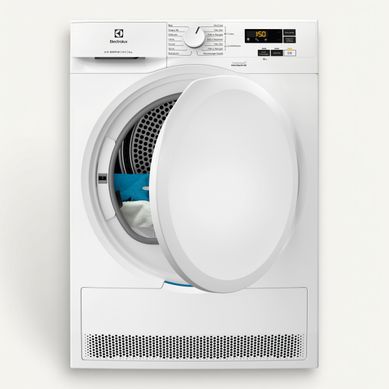 Sèche linge hublot ELECTROLUX EW6HI182PPE 8kg Sèche linge hublot ELECTROLUX EW6HI182PPE 8kg vue de face